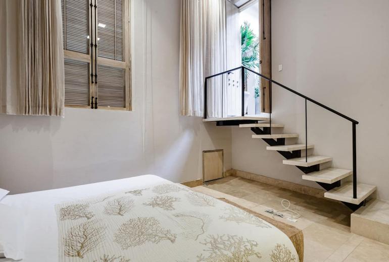 Car059 - Apartamento colonial no Centro Histórico de Cartagena