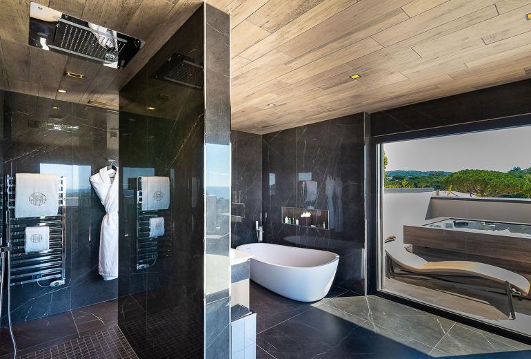 Azu017 - Villa Privée avec Jacuzzi sur le Toit, Côte d'Azur