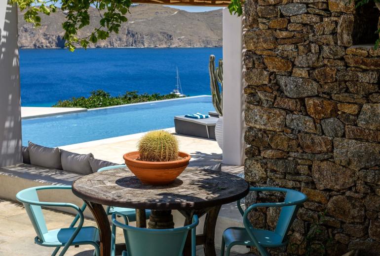 Cyc108 - Villa com vista para a praia em Mykonos