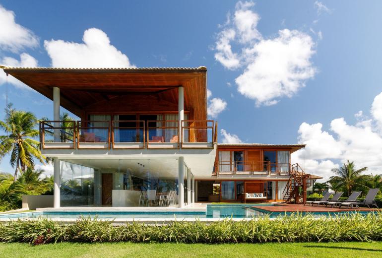Bah421 - Belle villa en front de mer à Praia Forte