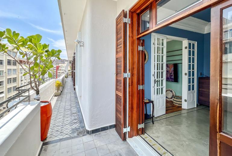 Rio163 - Apartamento com vista mar em Copacabana