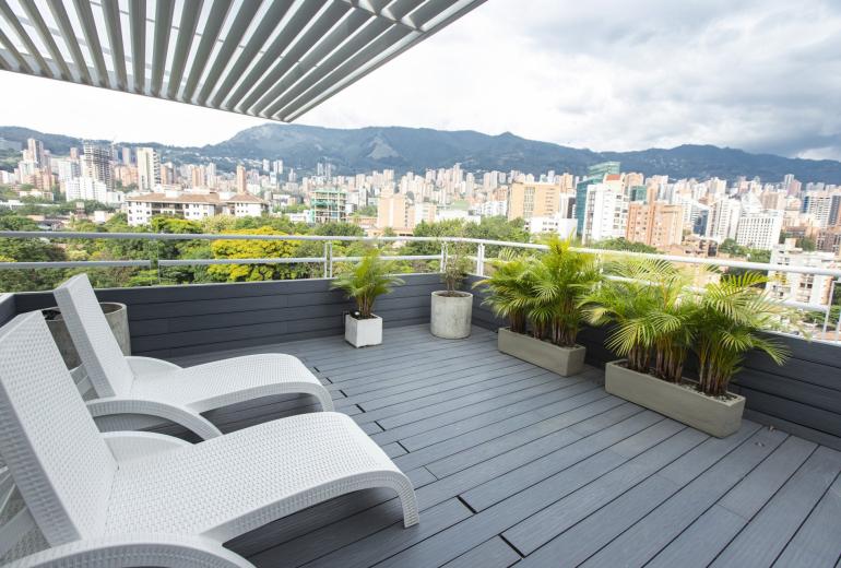 Med042 - Cobertura de luxo de 1 quarto à venda em Medellín