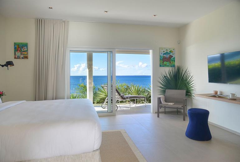 Sxm005 – Villa avec vue sur mer à Baie Rouge Beach