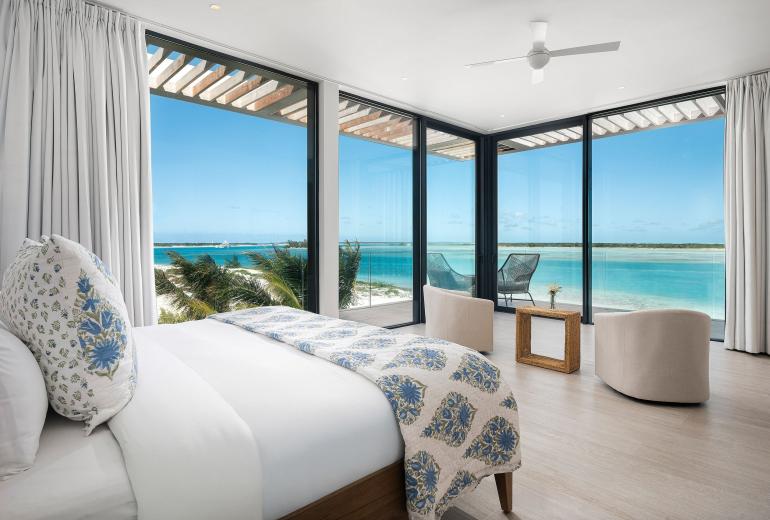 Tci002 – Elegante villa frente al mar en Grace Bay