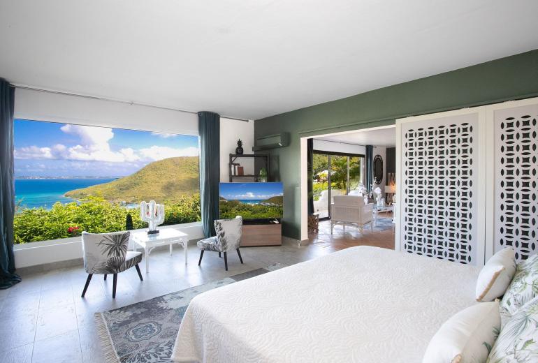 Sxm016 – Ocean-view estate with guest cottage in Anse Marcel