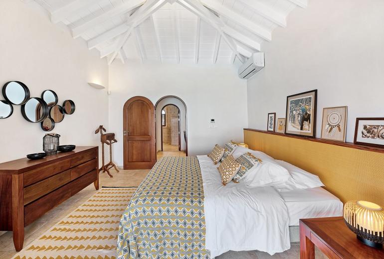 Sxm037 – Villa elegante com vista para o mar em Happy Bay