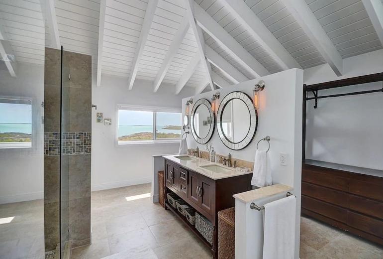 Bhs024 - Villa à beira-mar com píer privativo em Exuma