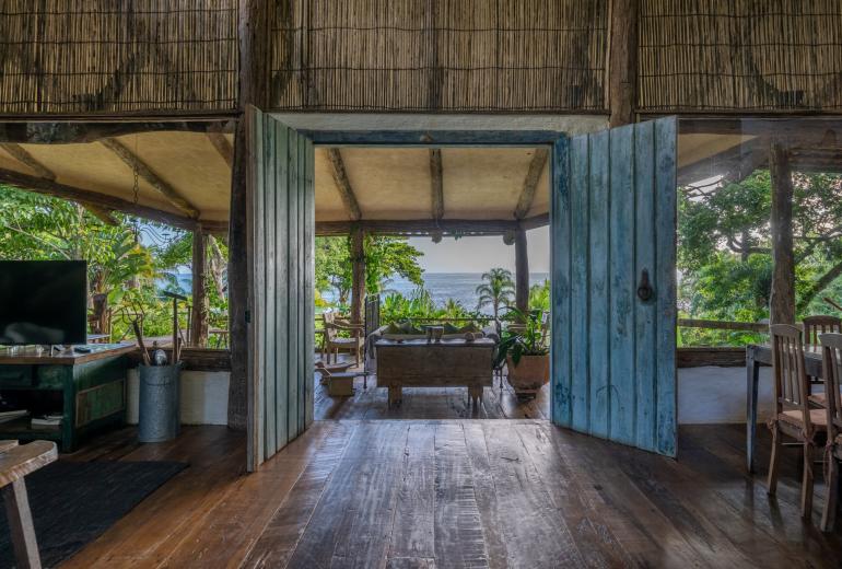 Sao600 - Villa exotique face à la mer à Ilhabela