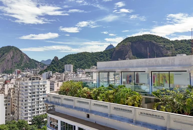 Rio001 - Penthouse à beira-mar com piscina privada em Copacabana