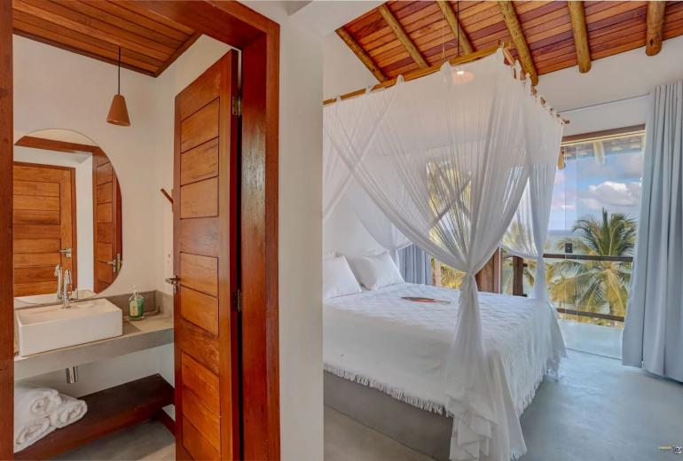 Bah482 - Villa de luxo no litoral de Itacaré espera por você