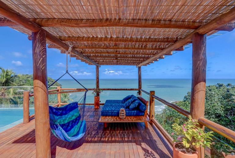 Bah482 - Villa de luxo no litoral de Itacaré espera por você