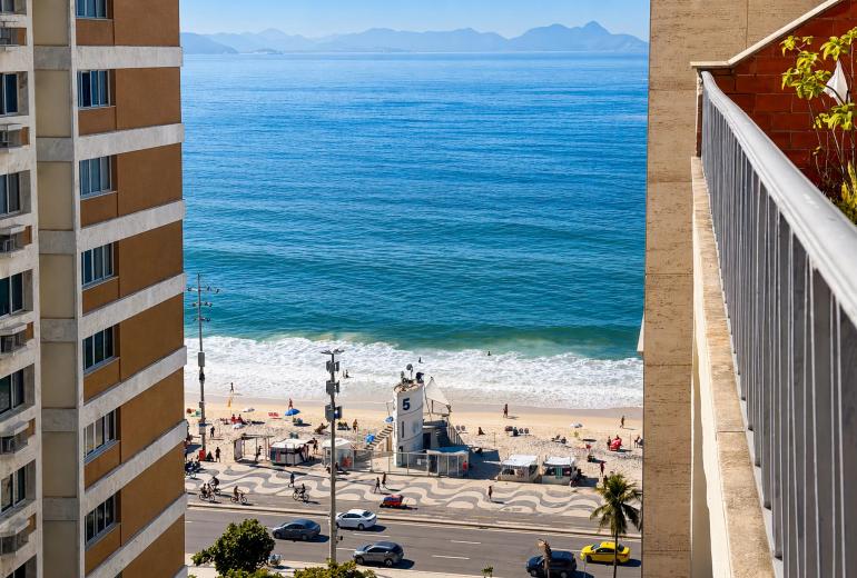 Rio495 - Penthouse histórico con terraza en Copacabana Posto 6